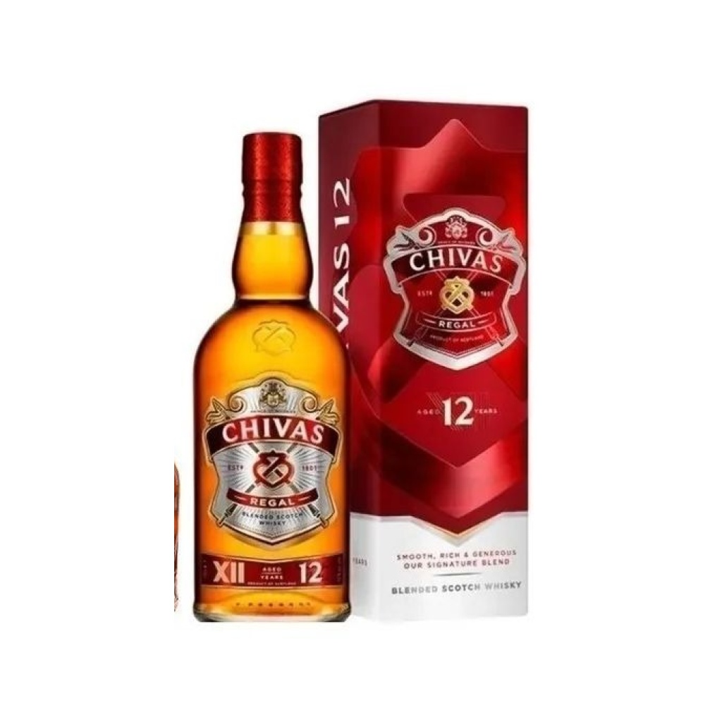 CHIVAS REGAL 12 AÑOS x 700 cc + CHIVAS REGAL 12 AÑOS x 200 cc PACK
