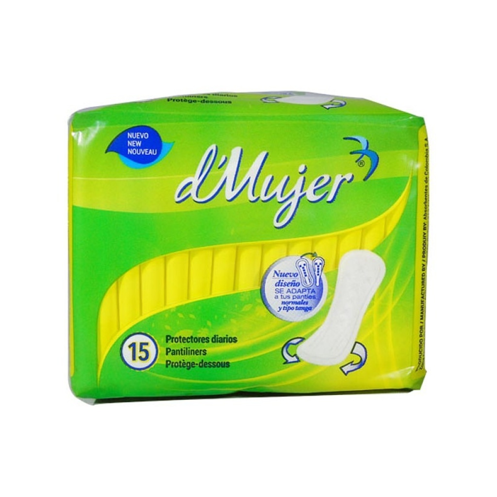 OFERTA PAGUE 2 LLEVE 3 PAQ PROTECTOR DIARIO ANATOMICO MULTIESTILO D MUJER  PREPACK X 15 UND