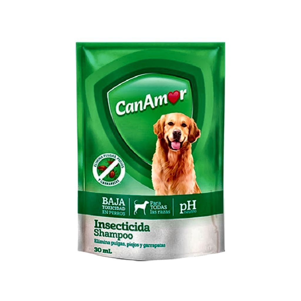 SHAMPOO CANAMOR ANTIPULGAS X 30 cc