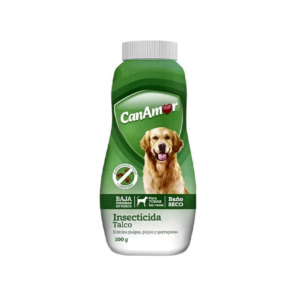 TALCO CANAMOR INSECTICIDA X 100 gr