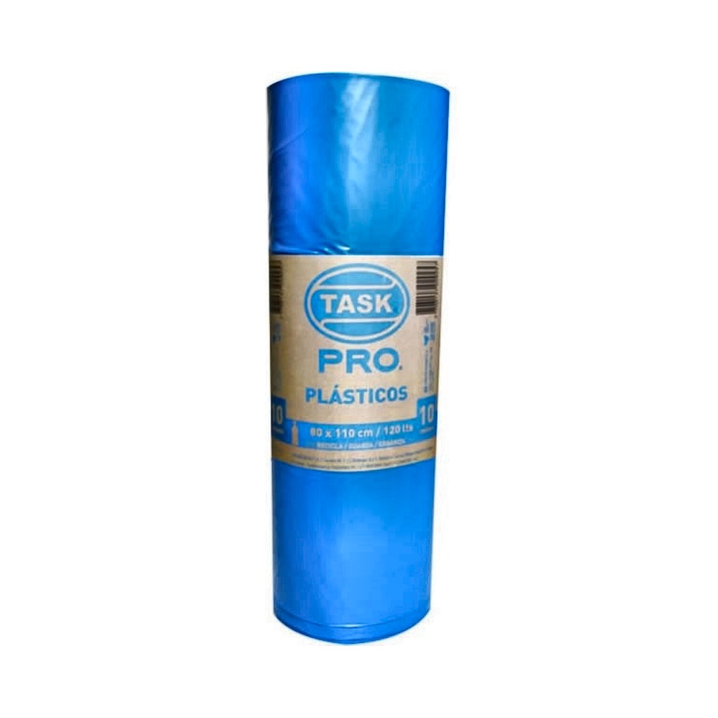 BOLSA BASURA ROJA TASK PRO BIOLOGICO 80 X 110 CMS X 10 UNDS RF_1017239