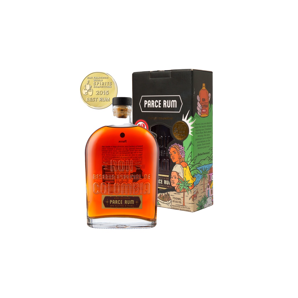 RON PARCE 12 AÑOS x 750 cc N  SPA