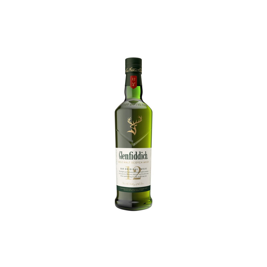 WHISKY GLENFIDDICH 12 AÑOS x 750 cc