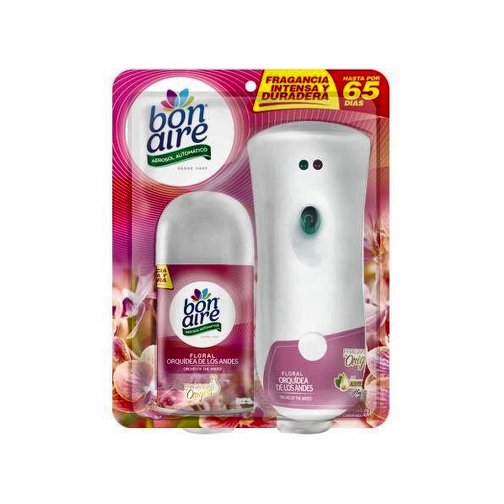 BONAIRE AEROSOL AUTOMÁTICO 250 ML REPUESTO FANTASÍA FLORAL UNIDAD