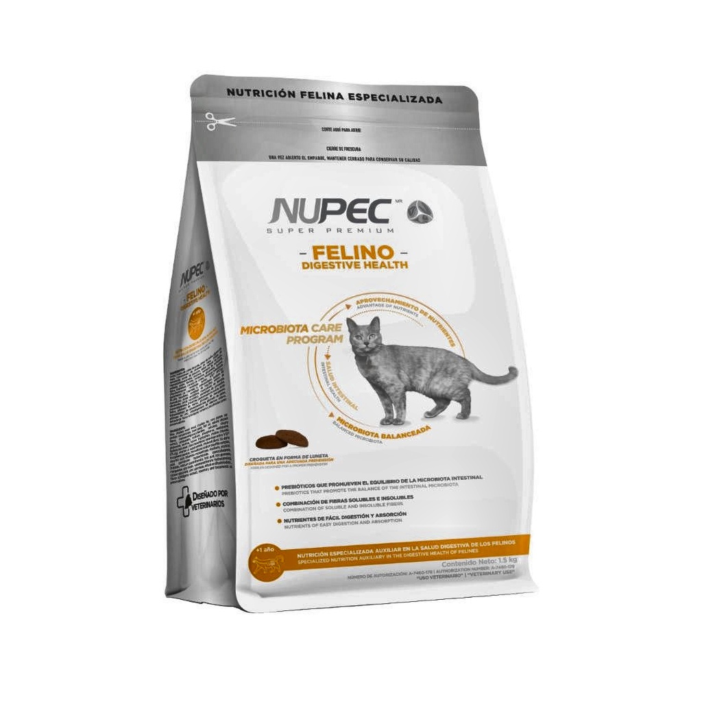 NUPEC FELINO DIGESTIVE HEALTH  BOL x 1.5 kg