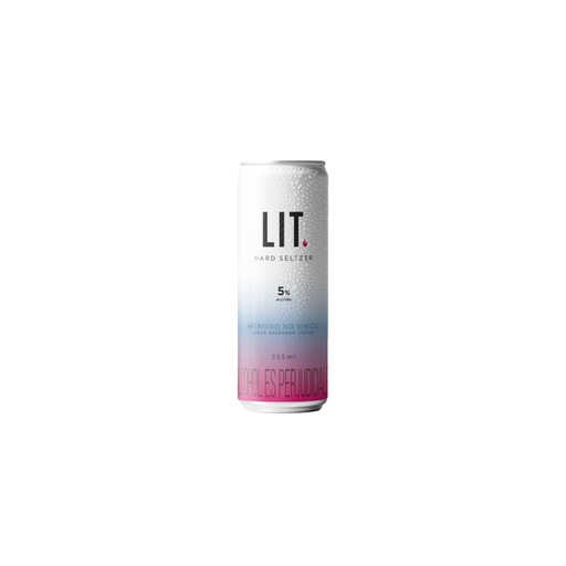 BEBIDA LIT HARD SELTZER ARANDANO CEREZA x 355 cc UNIDAD