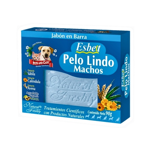 P & C JABON ESBELT PELO LINDO MACHOS x 90gr UNIDAD