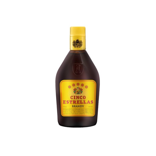BRANDY MARCA 5 ESTRELLAS x 375 cc