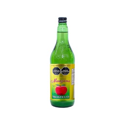 [1430019] BEBIDA GASIFICADA MOSTELO SABOR MANZANA x 750 cc