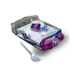 [3031325] TENEDOR BCO TAMI D811100 BOL X 100UND