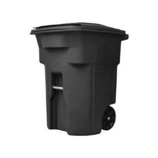 CONTENEDOR ROLLER 360 LT RUEDA DURA NEGRO TT360RD-10