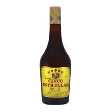 BRANDY MARCA 5 ESTRELLAS x 750 cc