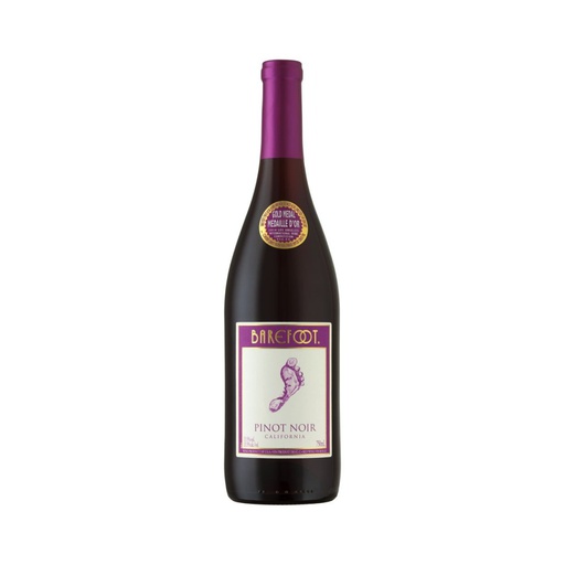 VINO PINOT NOIR BAREFOOT x 750 cc REMATE