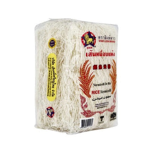 RICE VERMICELLI ESPAGUETTI STAR LION  BOL x 500 GR