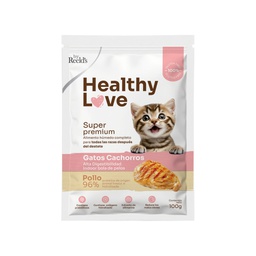 [2960031] HEALTHY LOVE GATOS CACHORROS PTN25 BOL X 100 GR